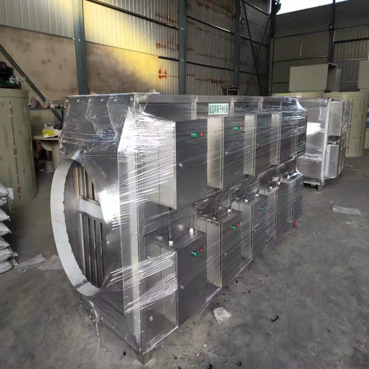 不銹鋼等離子凈化器應用于惡臭氣體治理，具有處理效果好，運行費用低